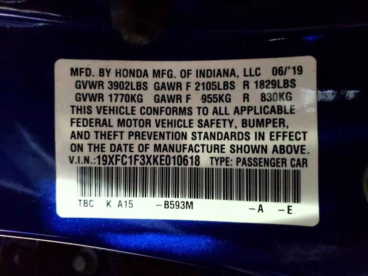 Honda Civic Ex