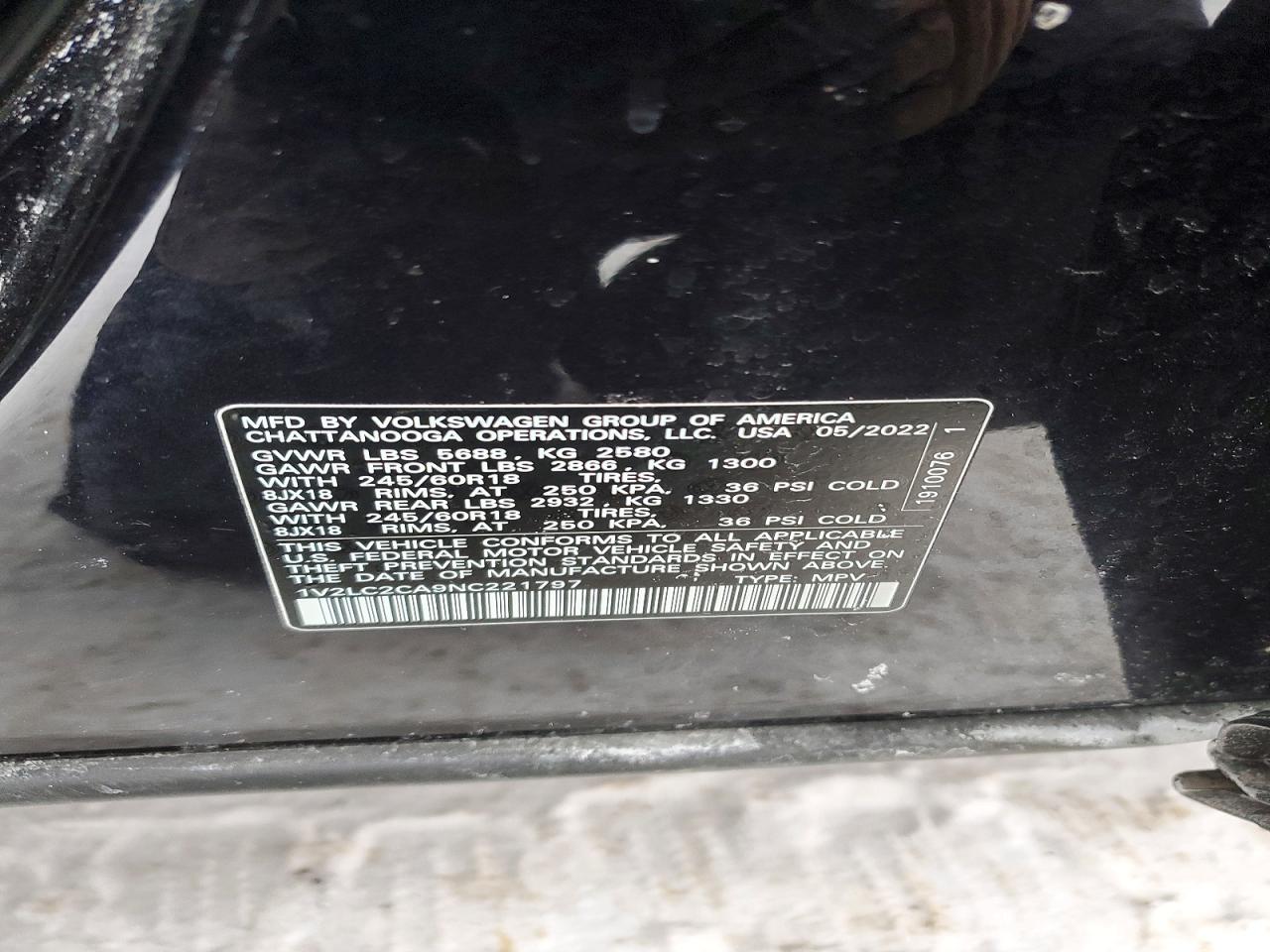 Volkswagen Atlas Se
