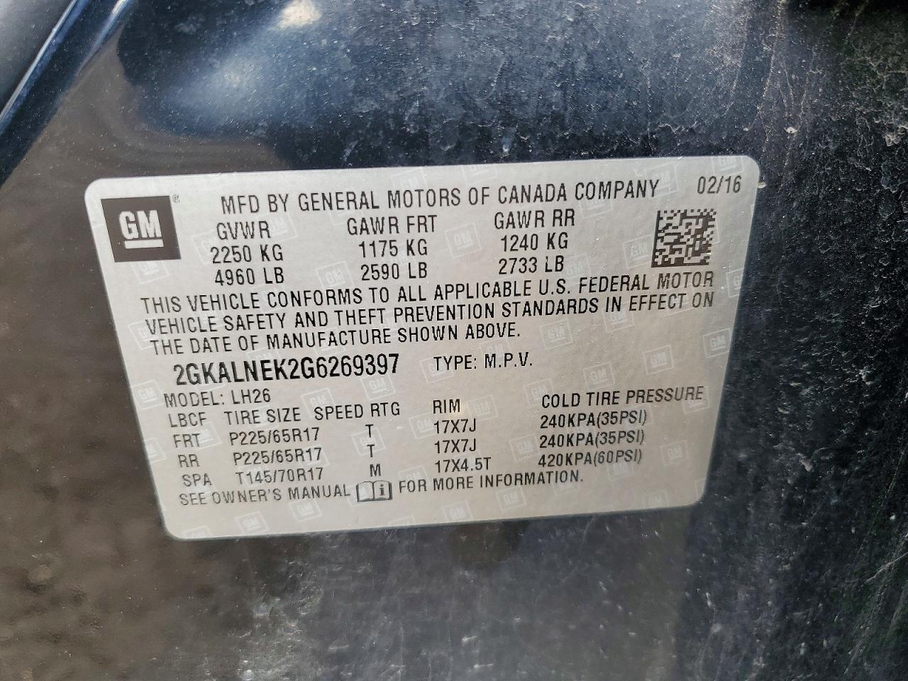 GMC Terrain Sle