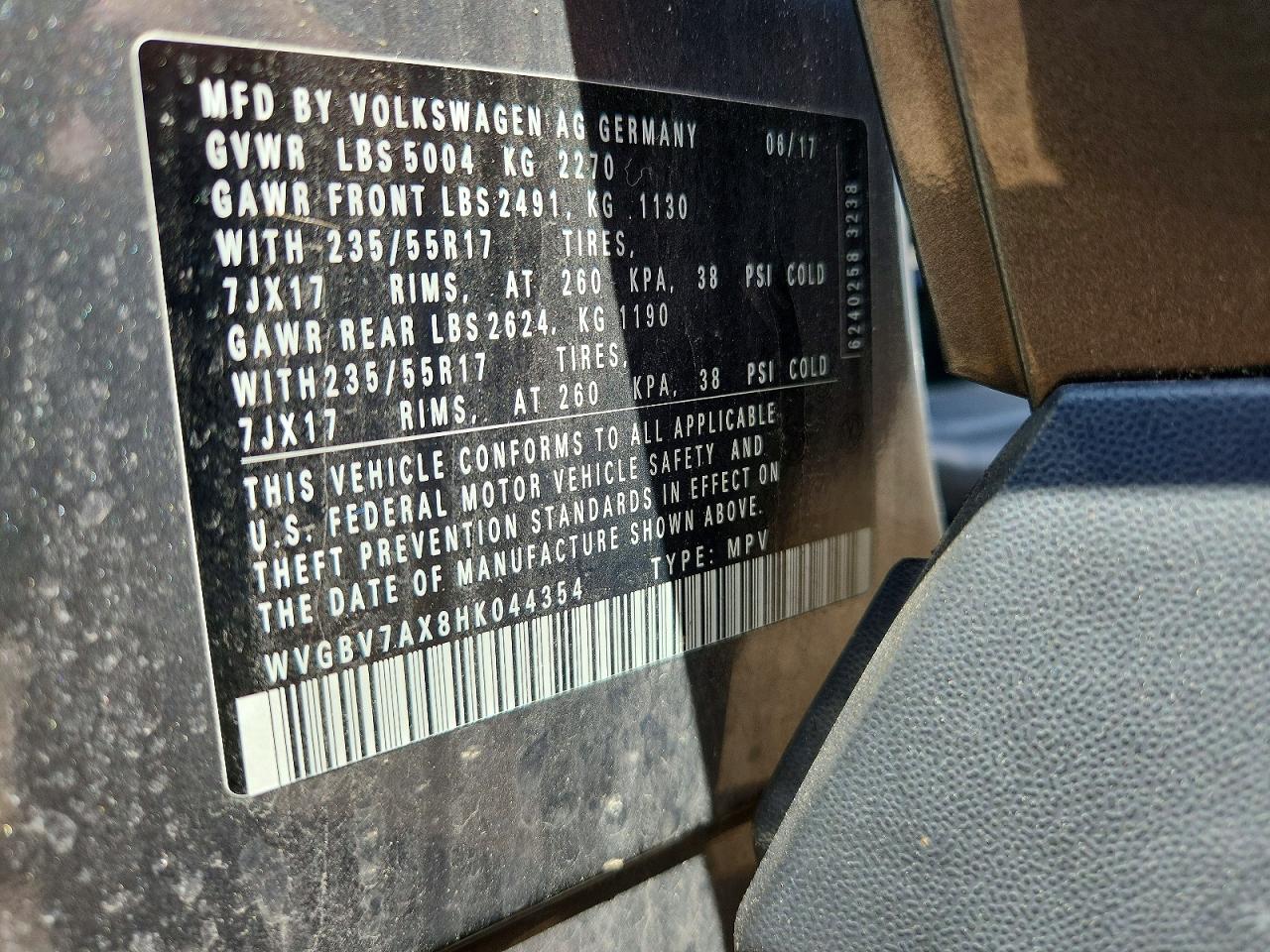 Volkswagen Tiguan S