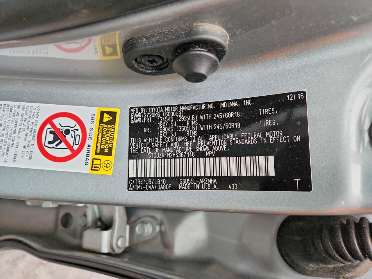 Toyota Highlander Xle
