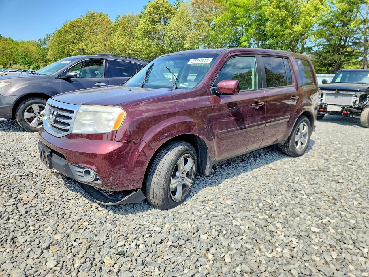 Salvage Honda Pilot Image