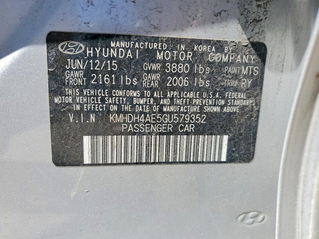 Hyundai ELANTRA Value Edition