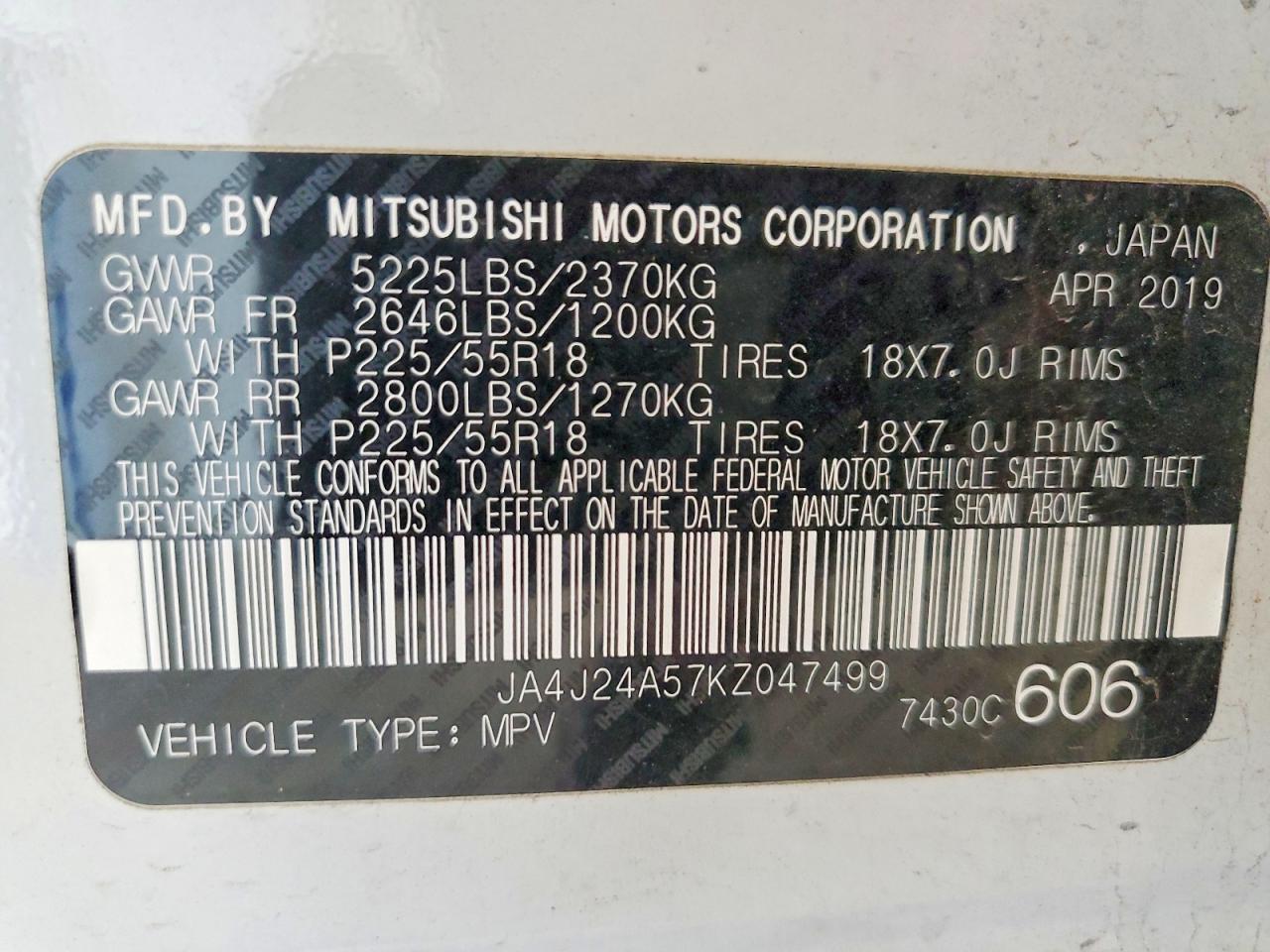 Mitsubishi Outlander Sel