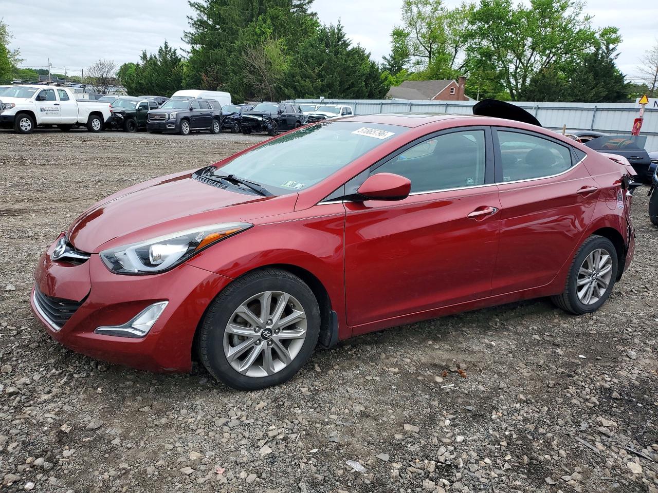 Salvage Hyundai ELANTRA Image