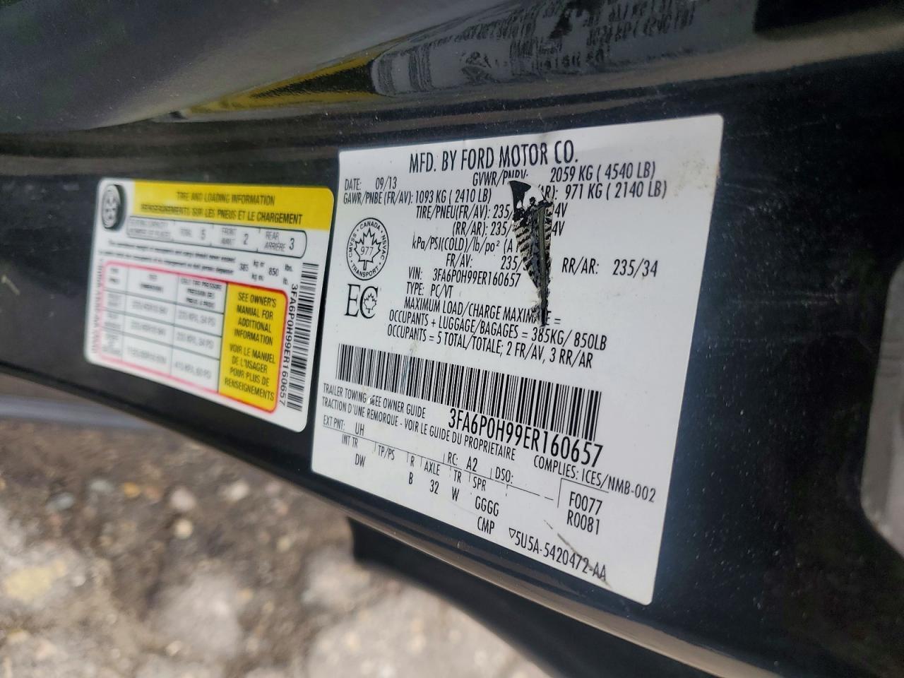 Ford Fusion Se