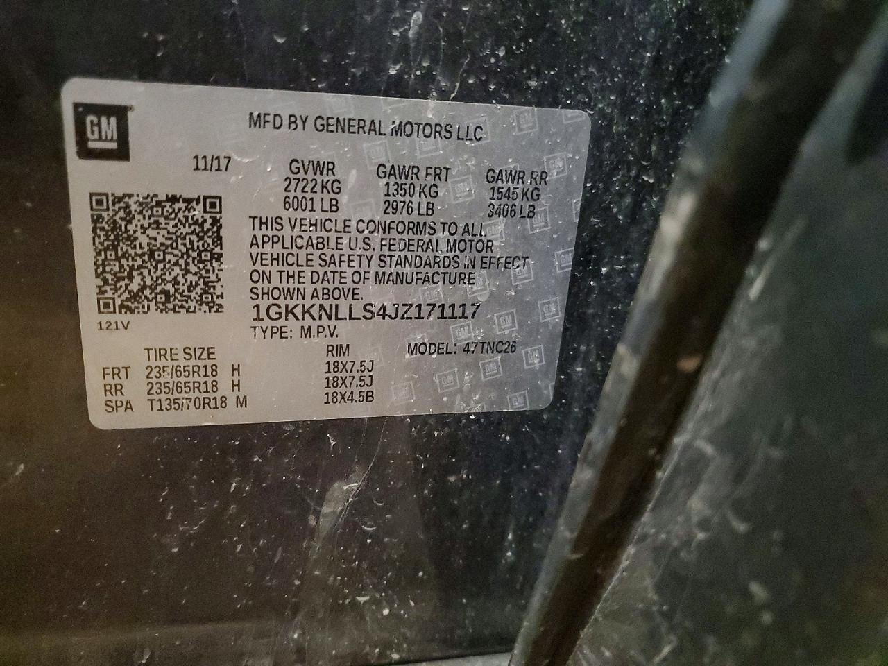 GMC Acadia Sle