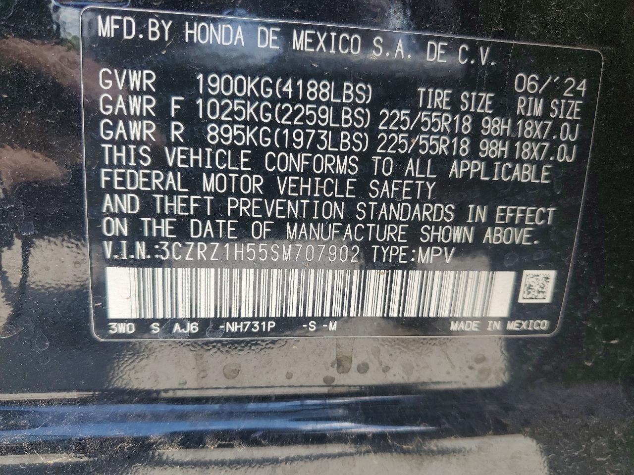 Honda HR-V Sport