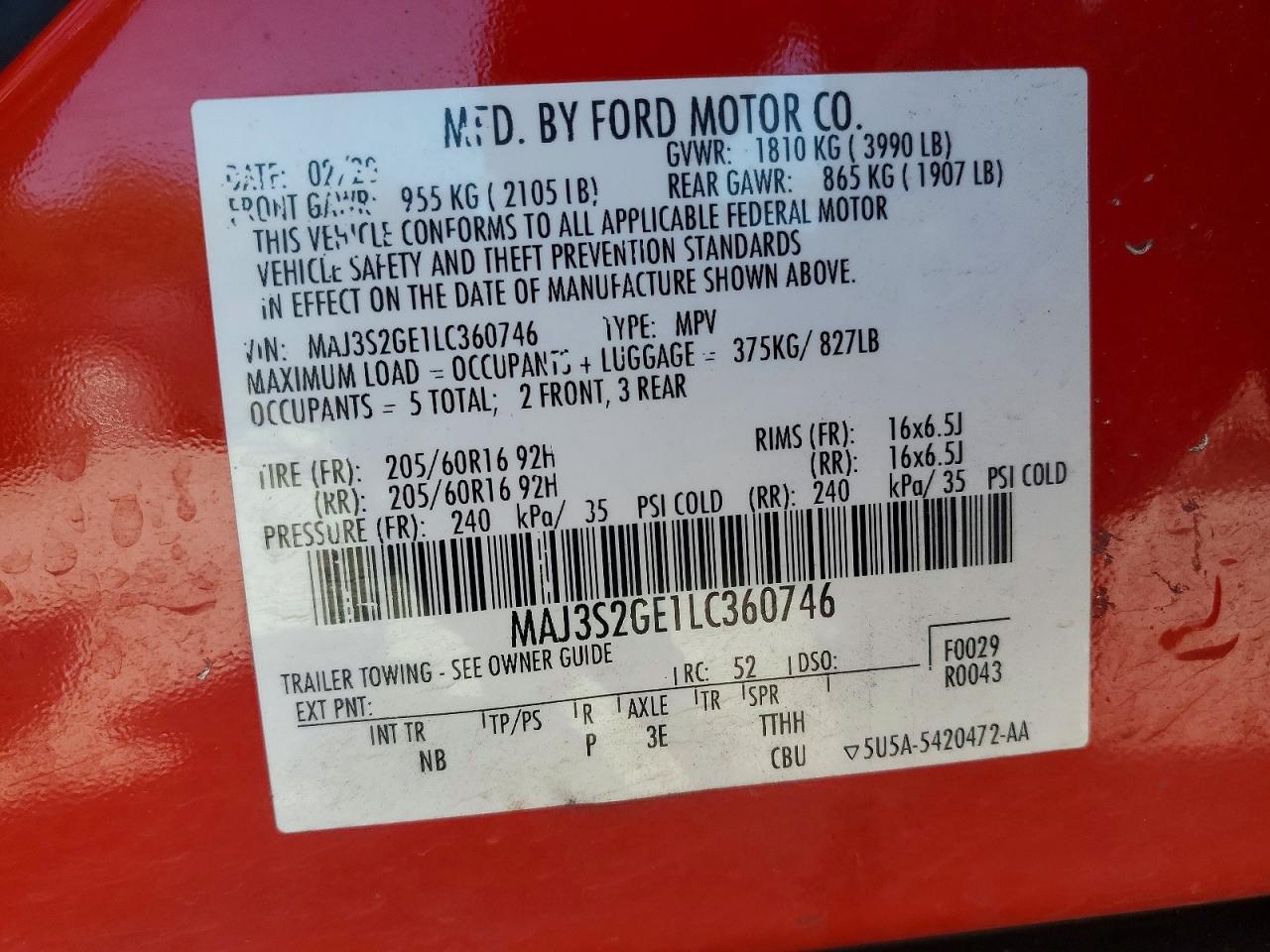 Ford EcoSport Se