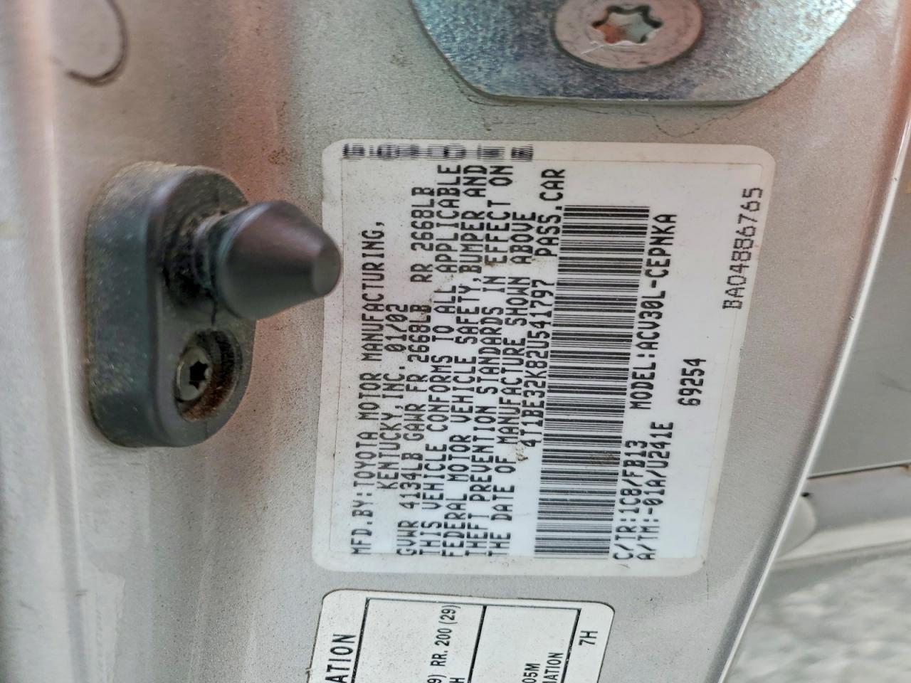 Toyota Camry Le