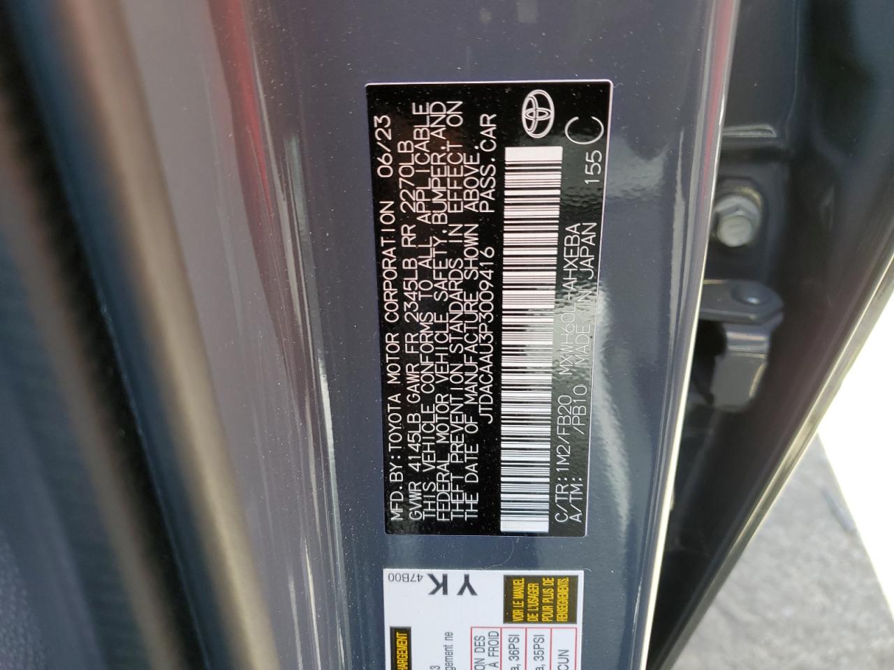 Toyota Prius Le