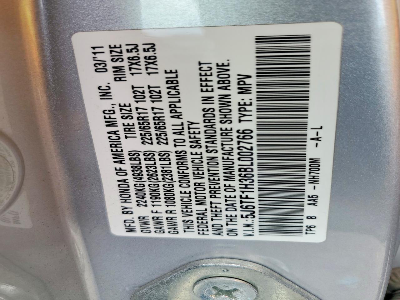 Honda Accord Ex
