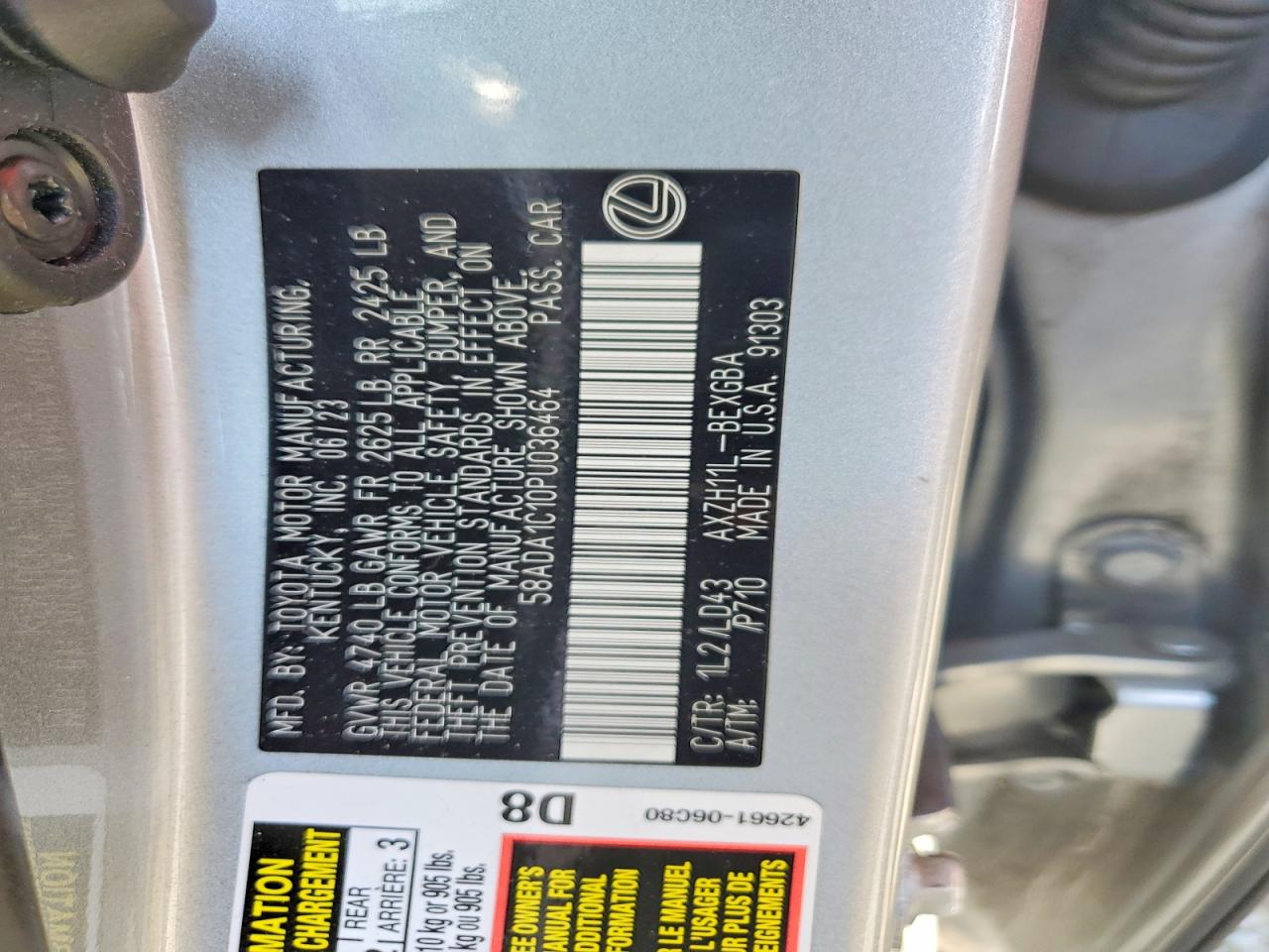 Lexus Es Base