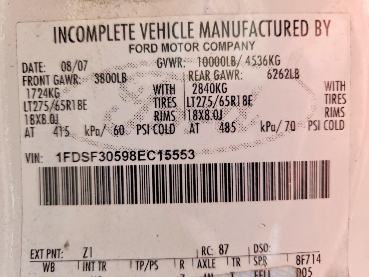 Ford F-350 Srw Super Duty