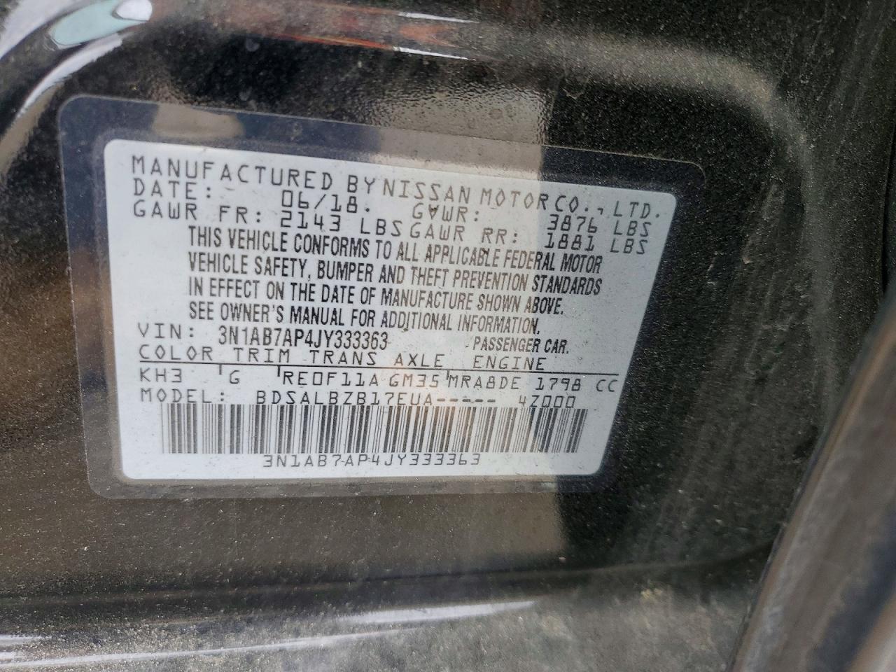 Nissan Sentra S
