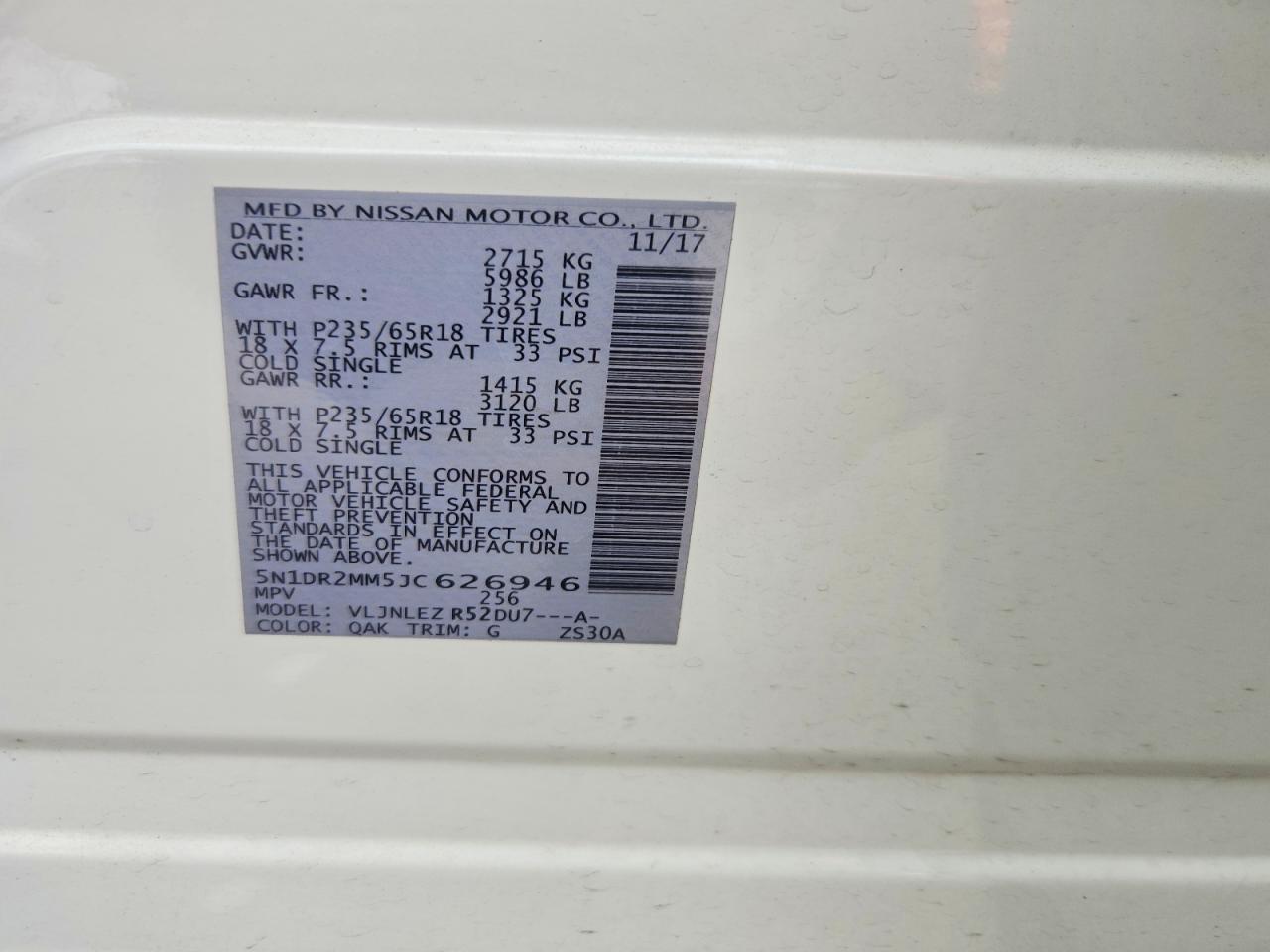 Nissan Pathfinder Sv