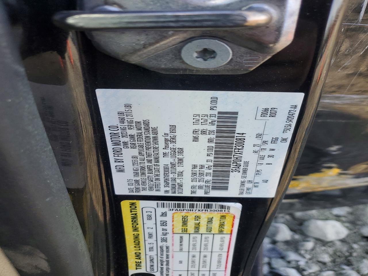Ford Fusion Se