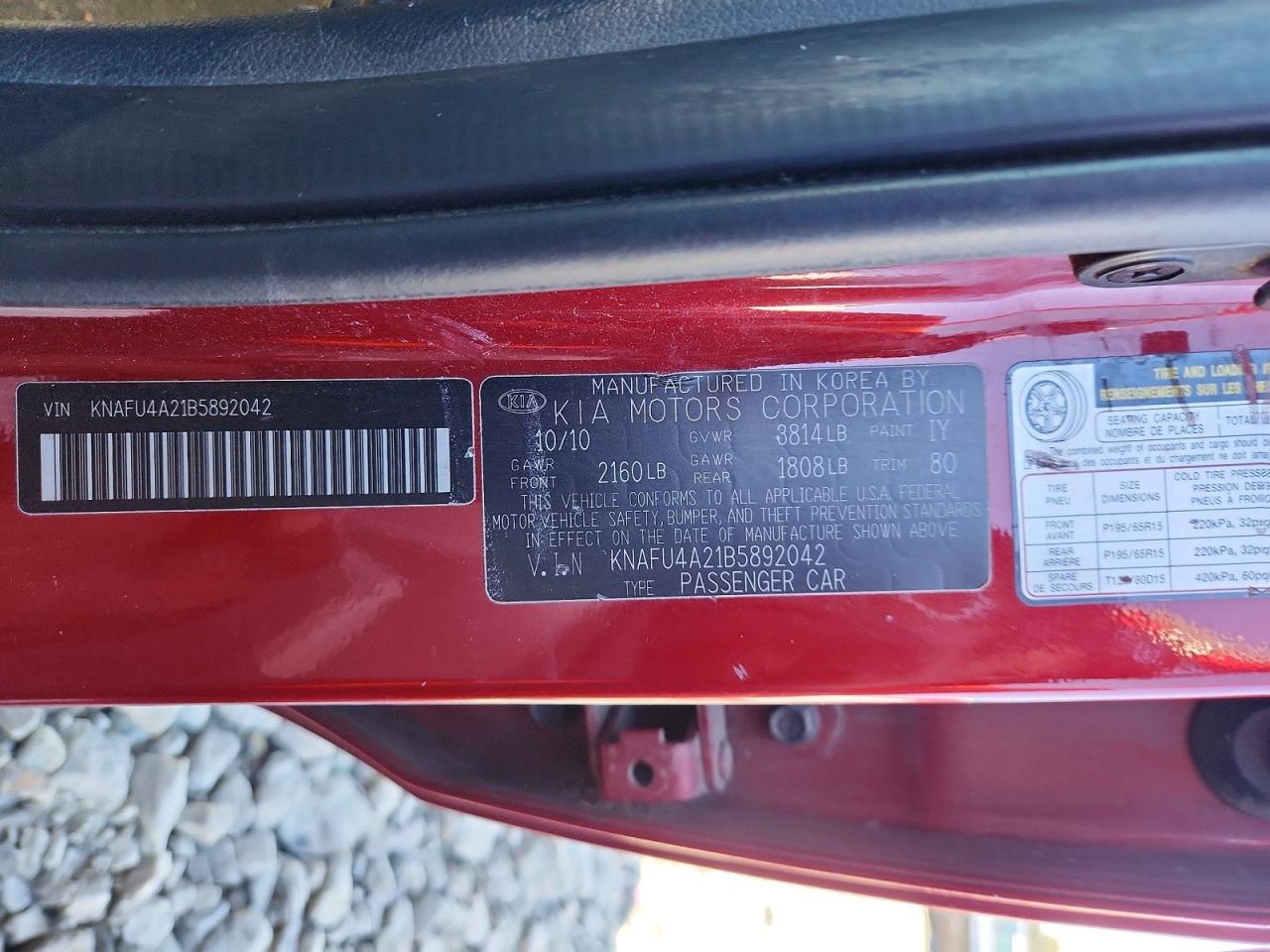 Kia Forte Ex