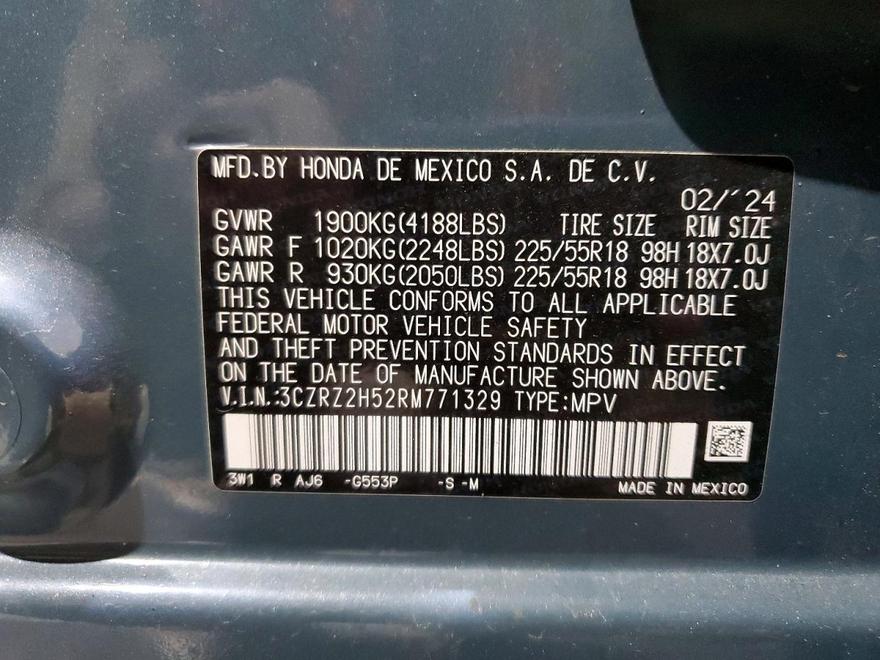 Honda HR-V Sport