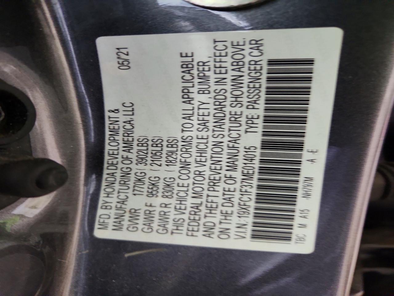 Honda Civic Ex