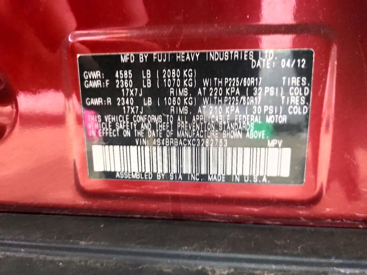 Subaru Outback 2.5i
