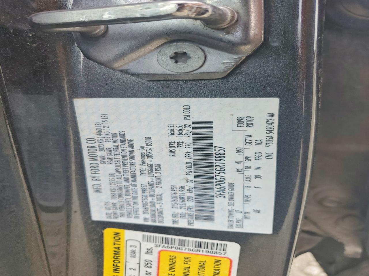 Ford Fusion S