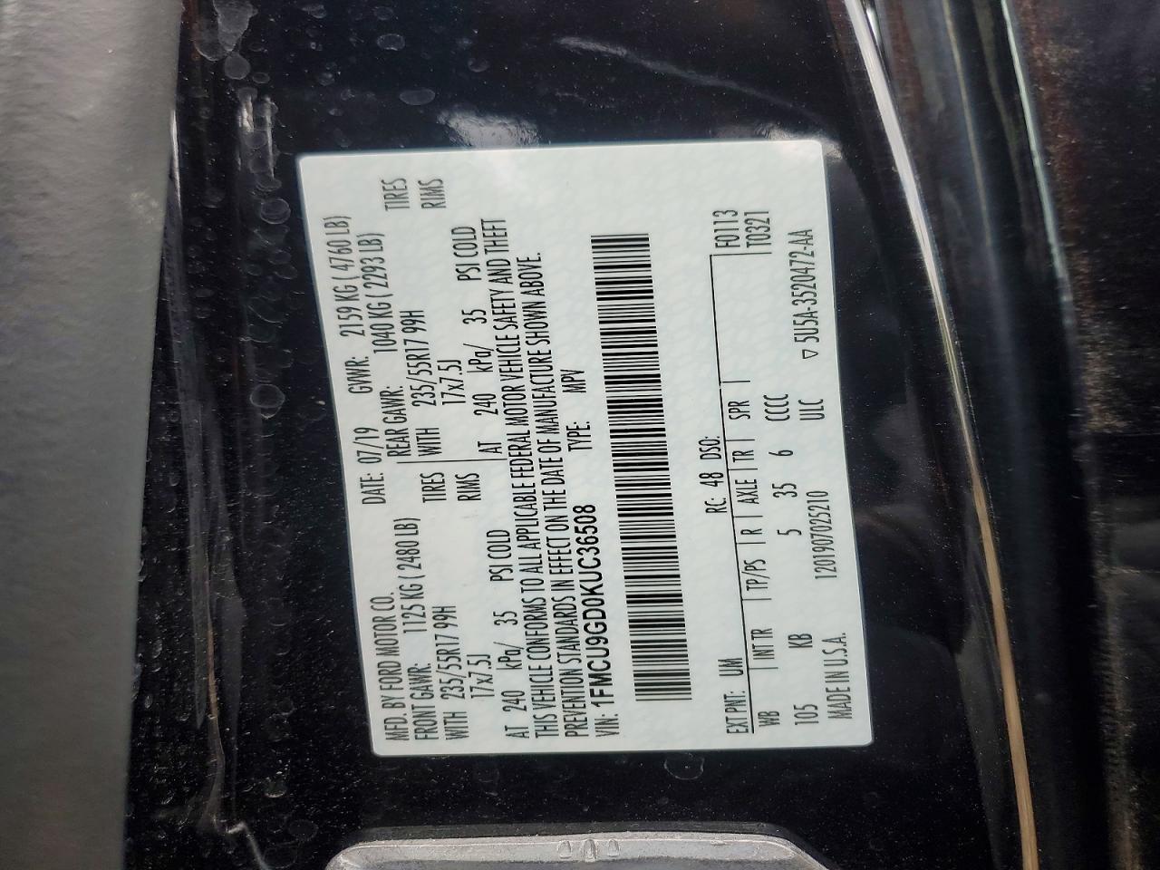 Ford Escape Se