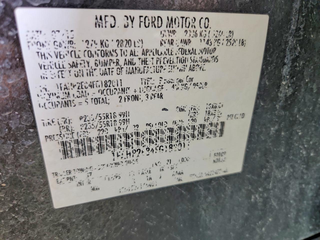 Ford Taurus Sel