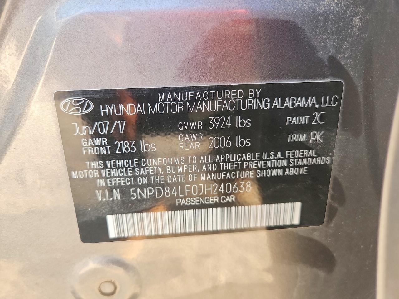 Hyundai ELANTRA Sel