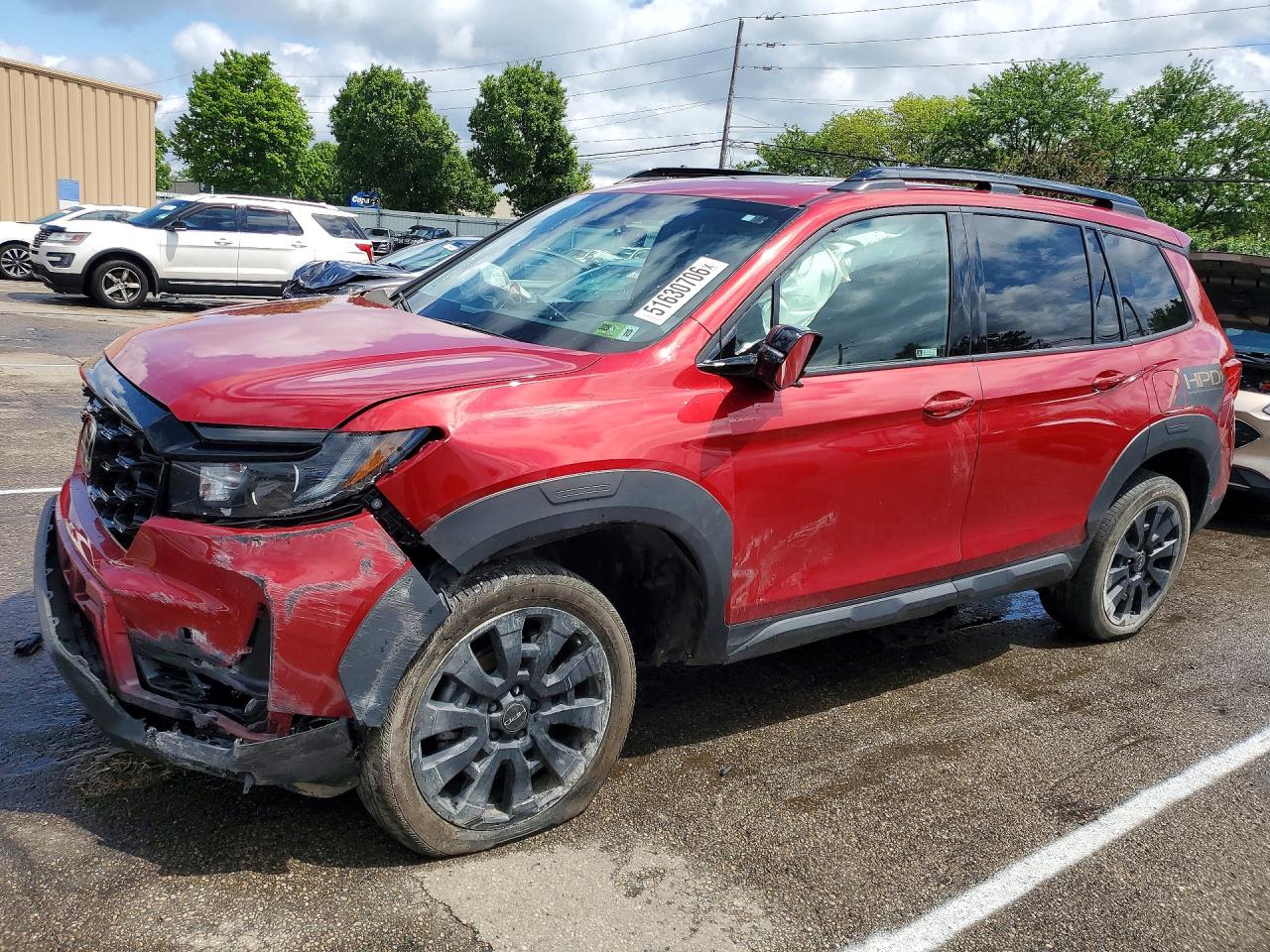 Salvage Honda Passport Image