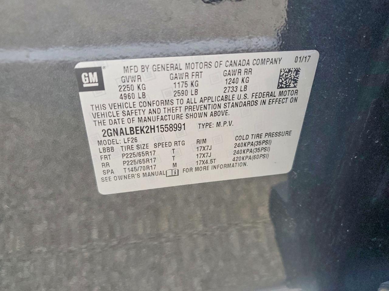 Chevrolet Equinox Ls