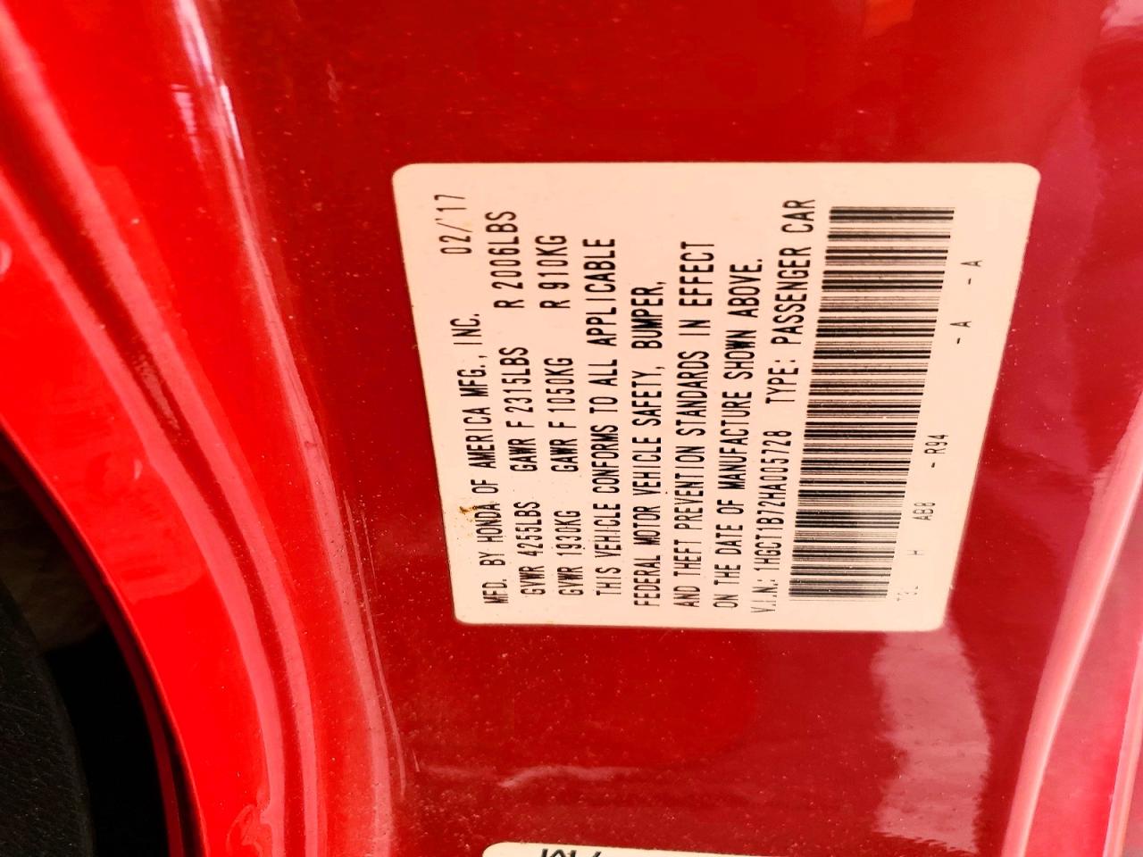 Honda Accord Ex