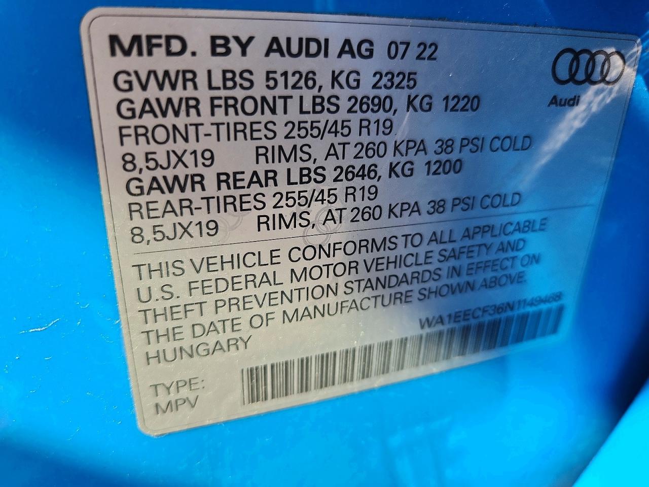 Audi Q3 Premium Plus S Line 45