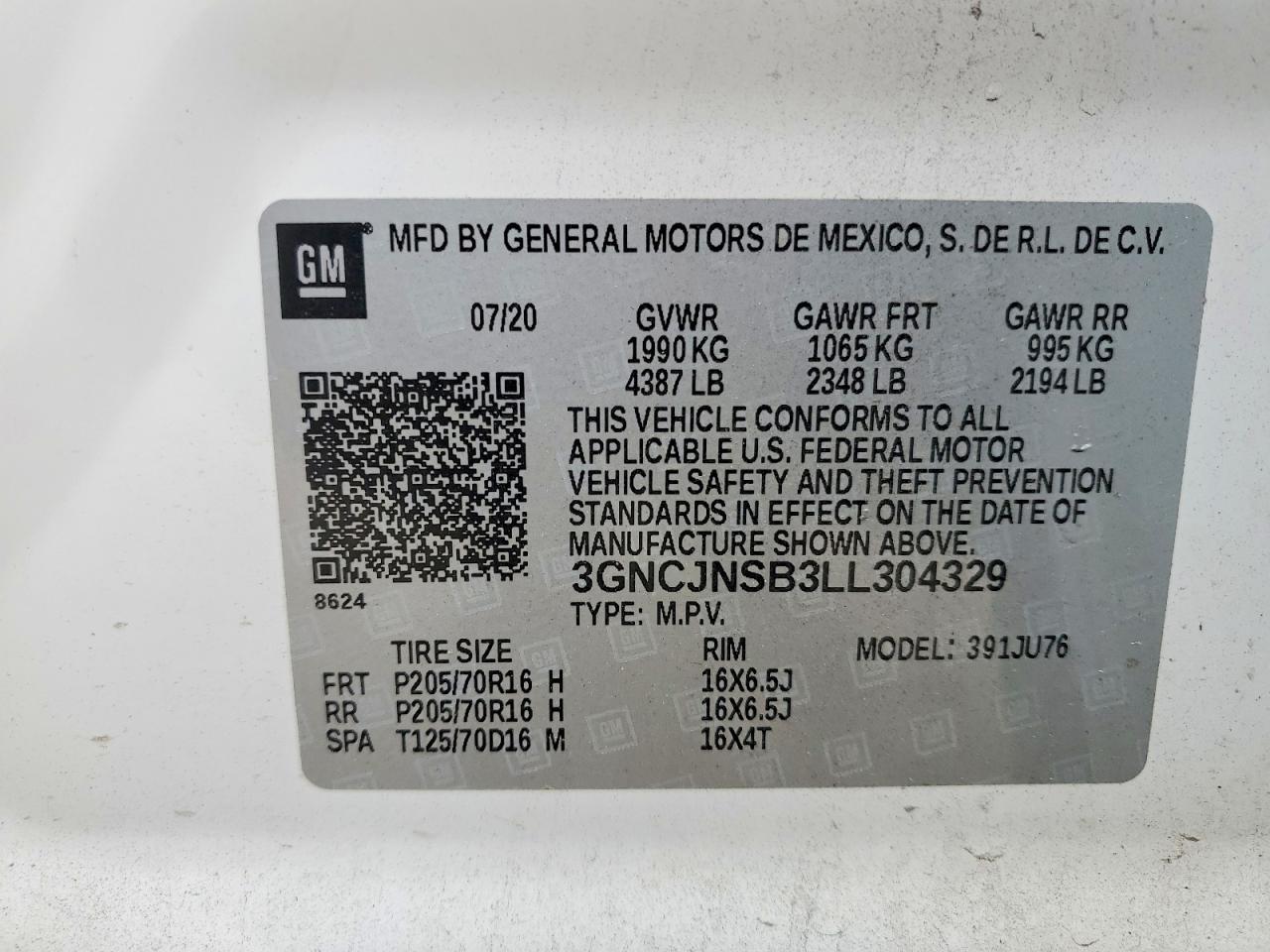 Chevrolet Trax Ls