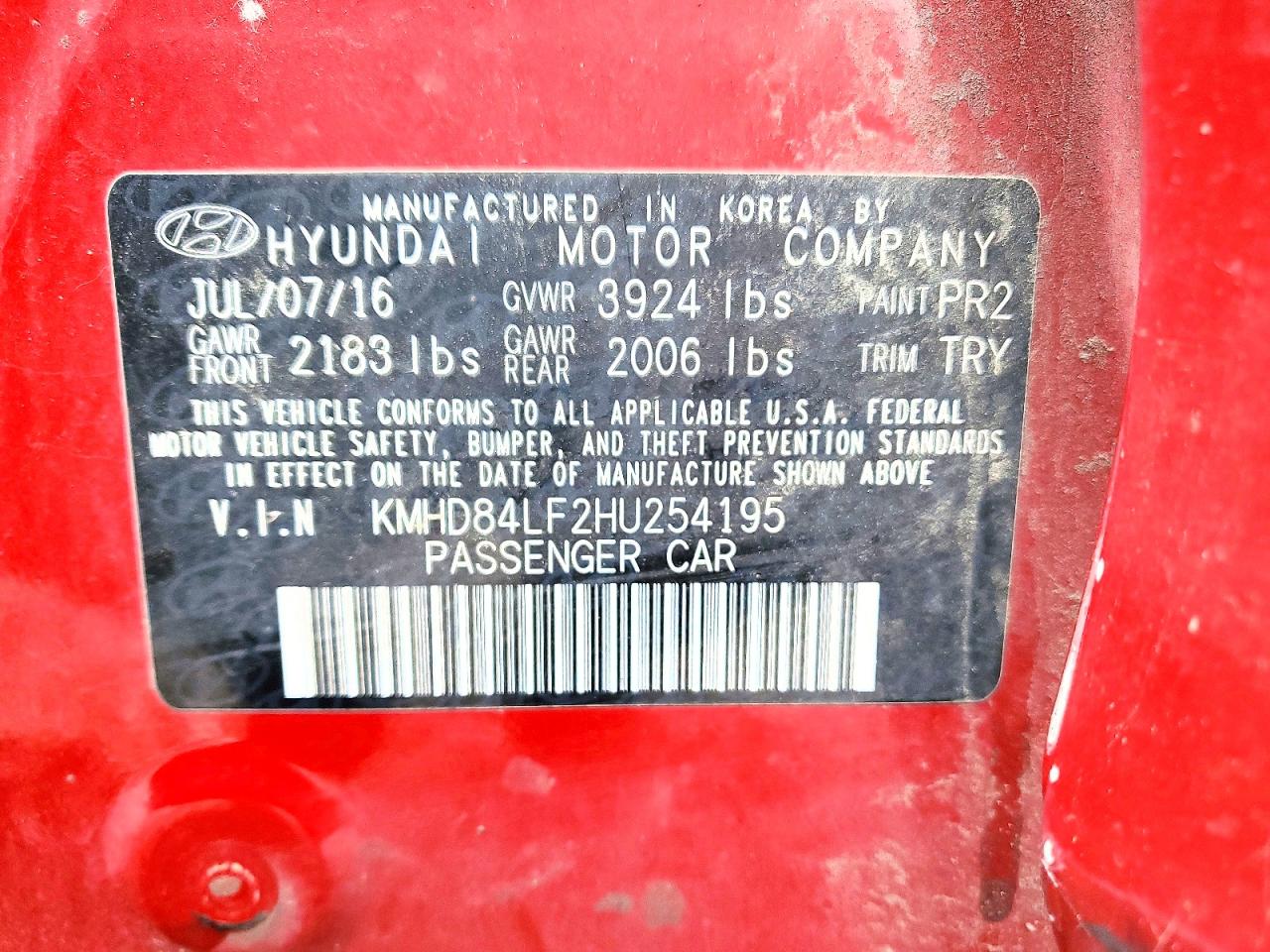 Hyundai ELANTRA Value Edition