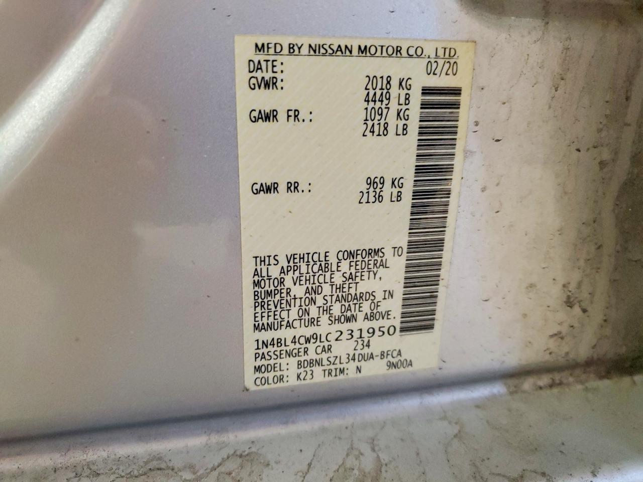 Nissan Altima Sr