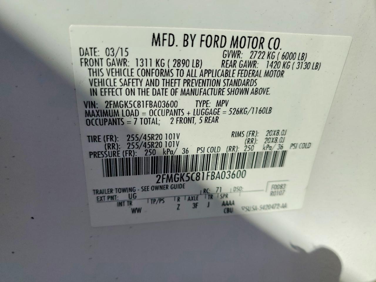 Ford Flex Sel