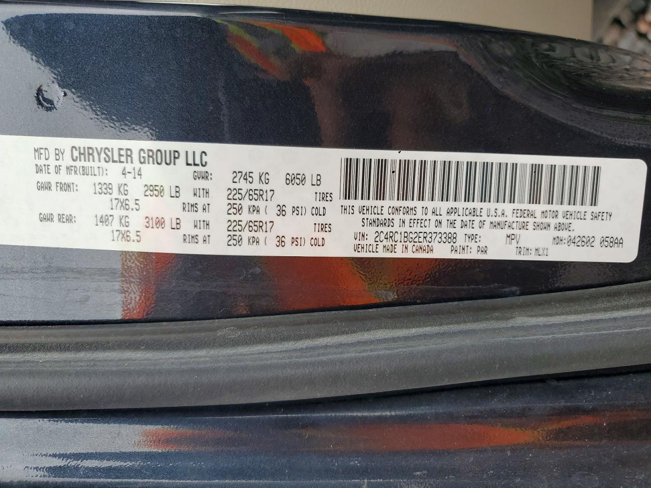 Chrysler Minivan Touring