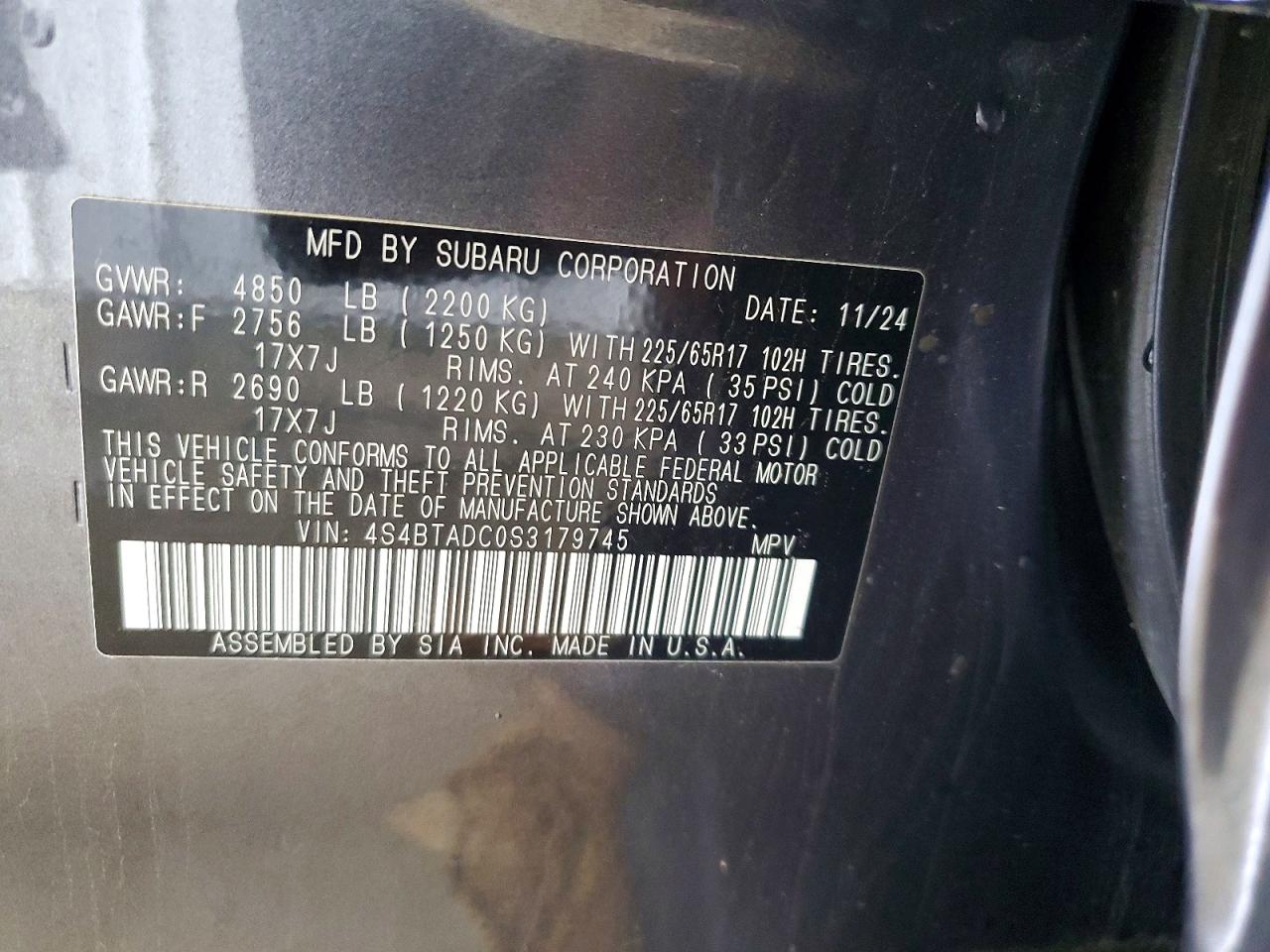 Subaru Outback Premium
