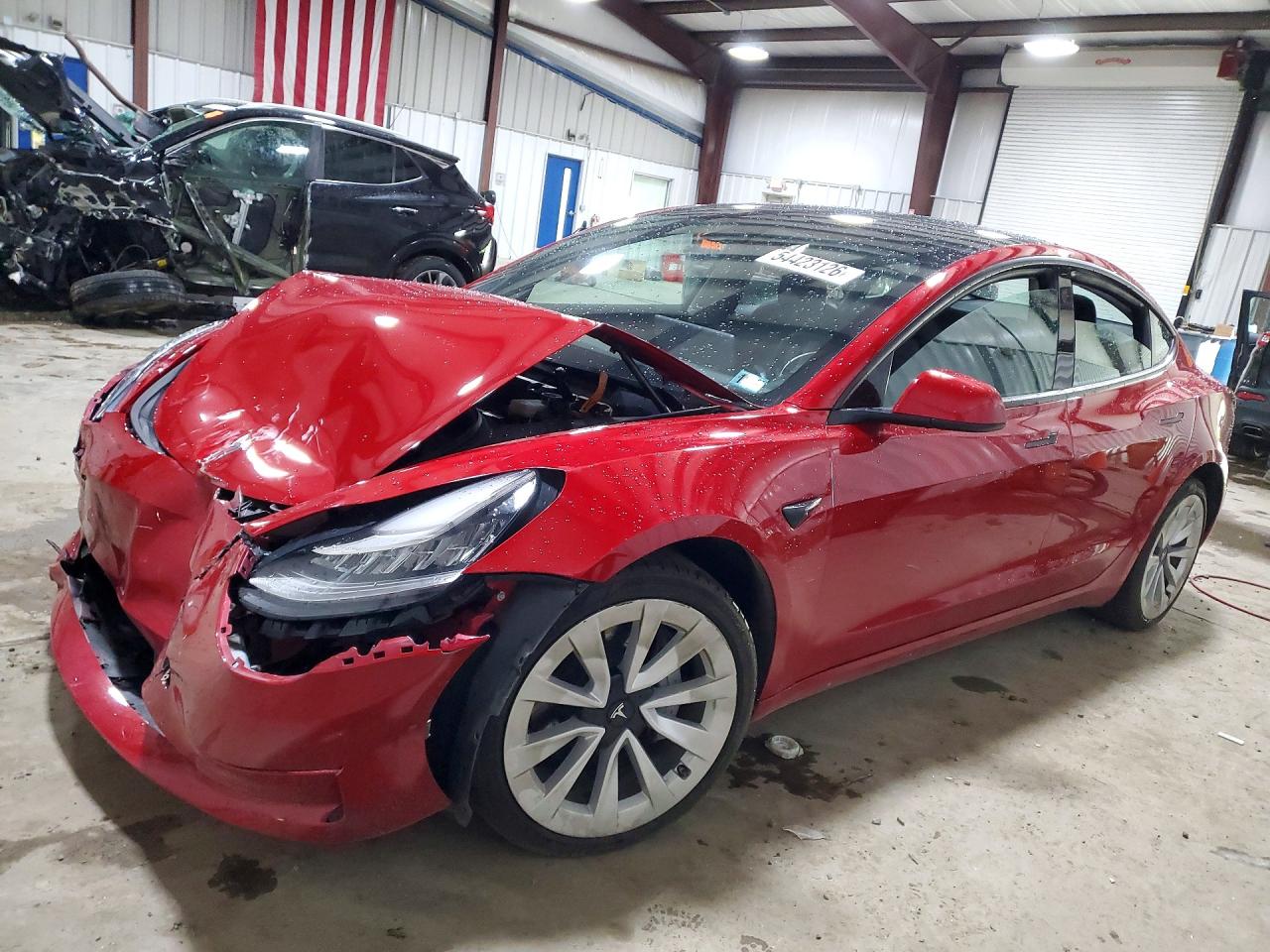 Salvage Tesla Model 3 Image