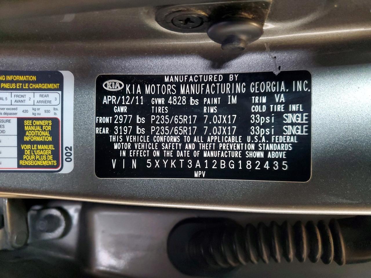 Kia Sorento Lx