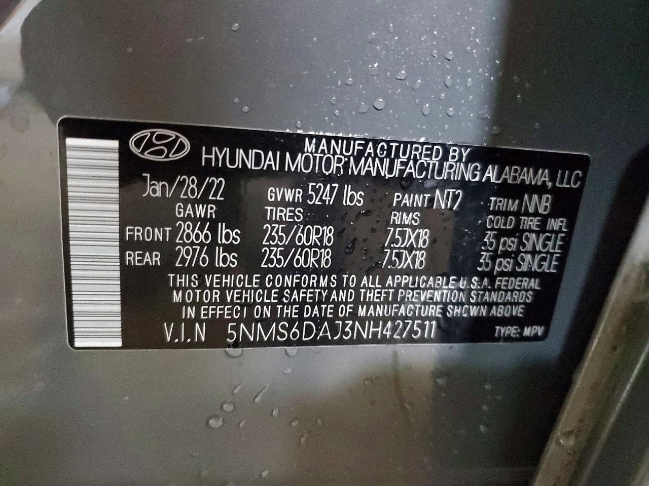 Hyundai SANTA FE Sel