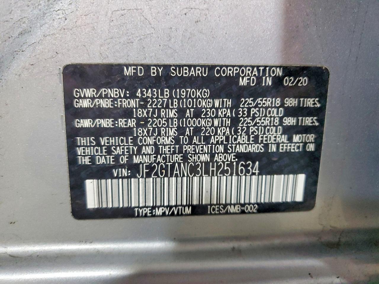 Subaru Crosstrek Limited