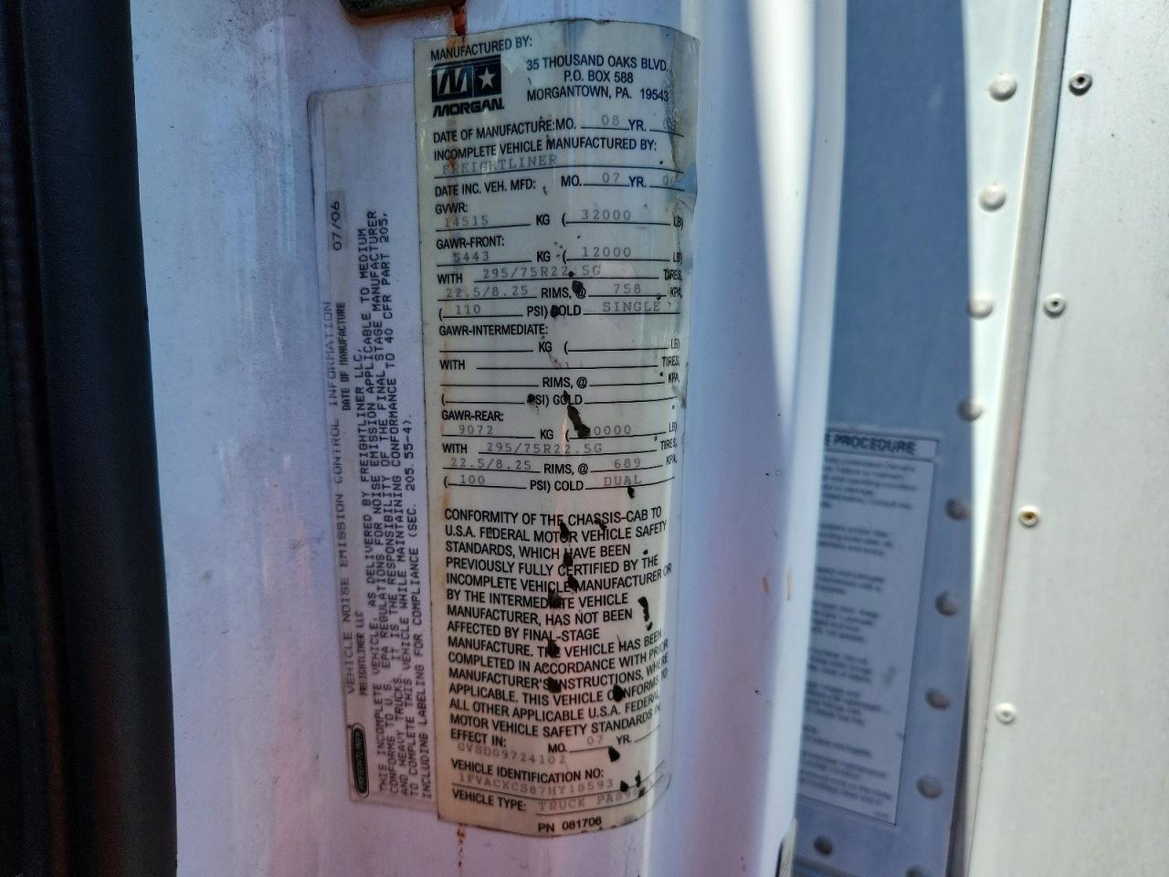 Freightliner Pt126slp