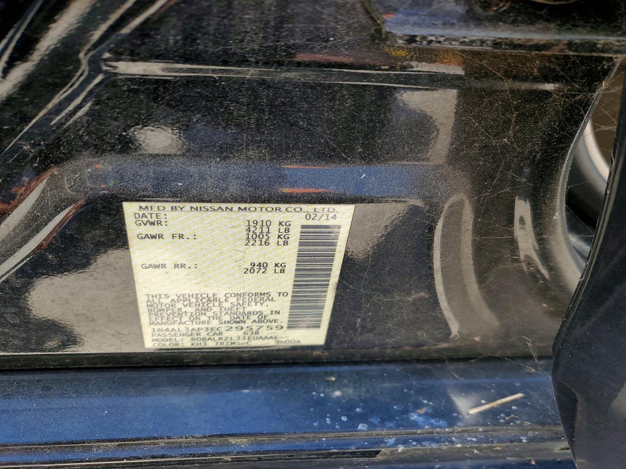 Nissan Altima 2.5 S