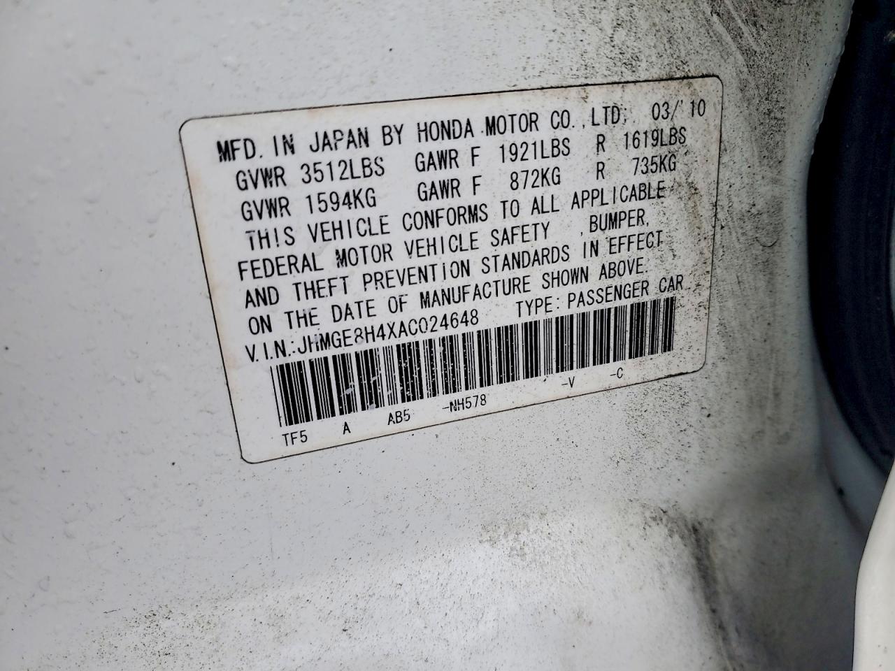 Honda Fit Sport