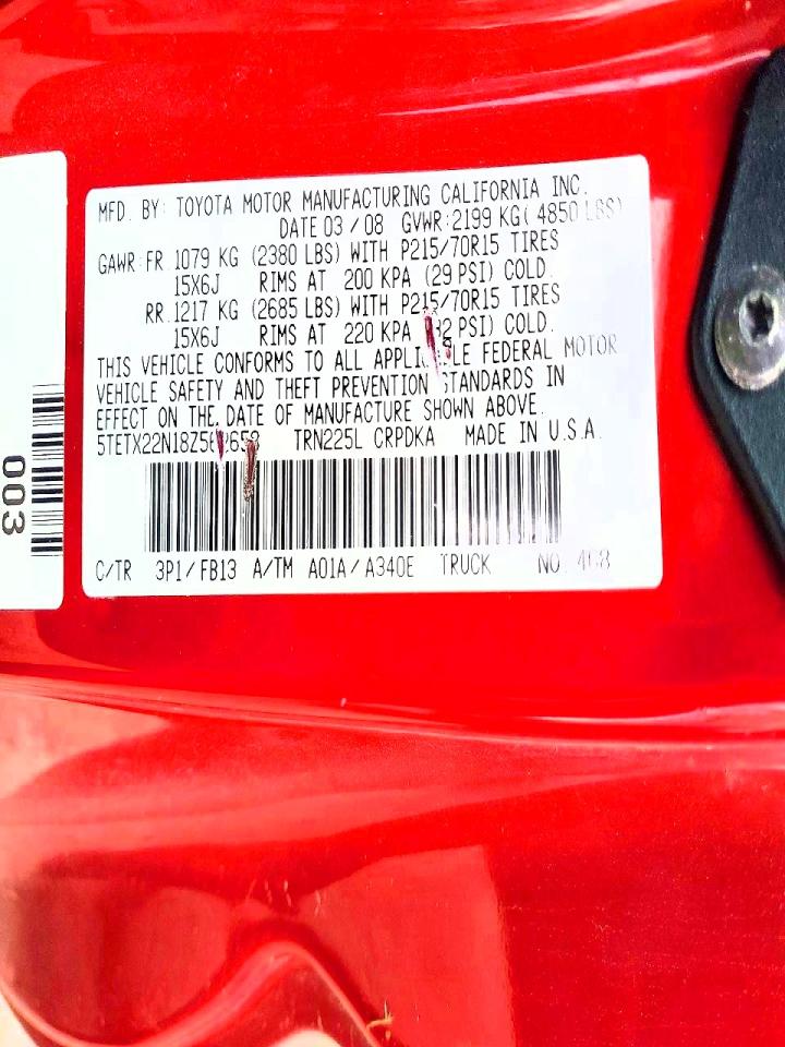 Toyota Tacoma Access Cab