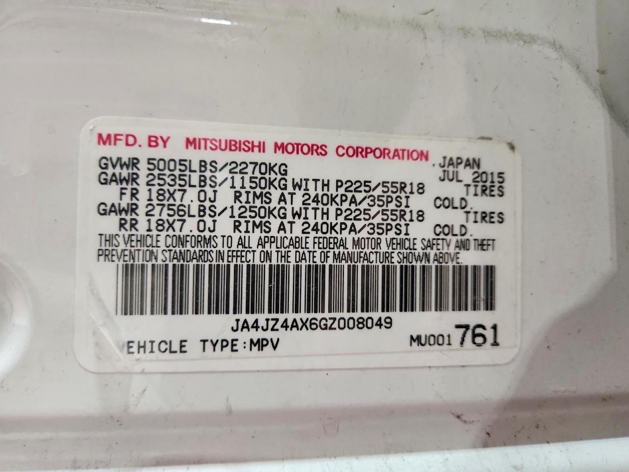 Mitsubishi Outlander Gt