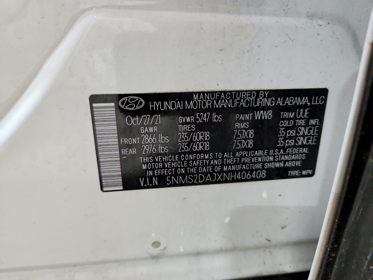 Hyundai SANTA FE Sel