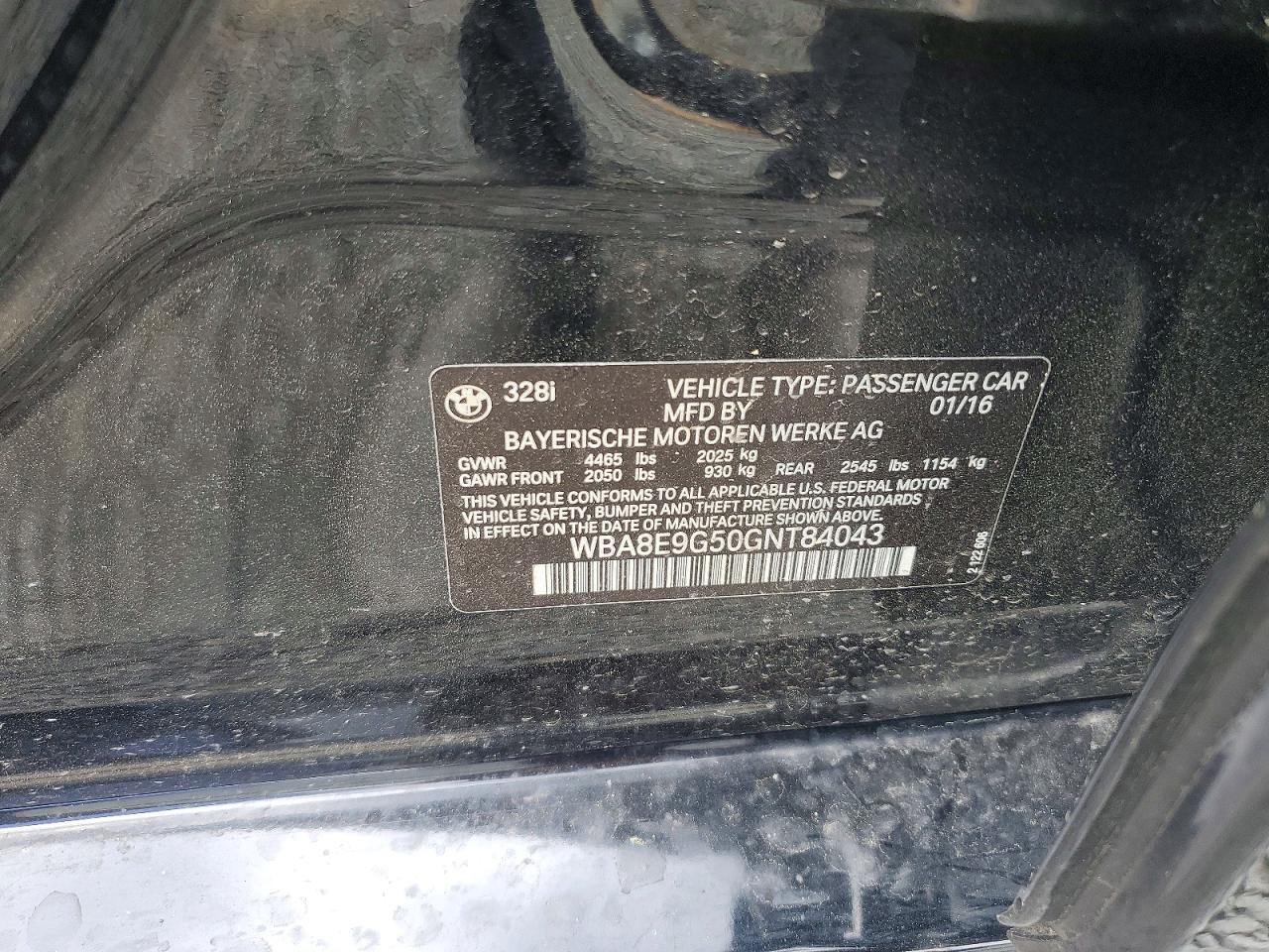 BMW 3 Series I Sulev